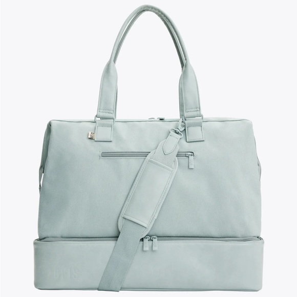 BEIS Handbags - NWT Beis The Weekender Bag in Slate Blue